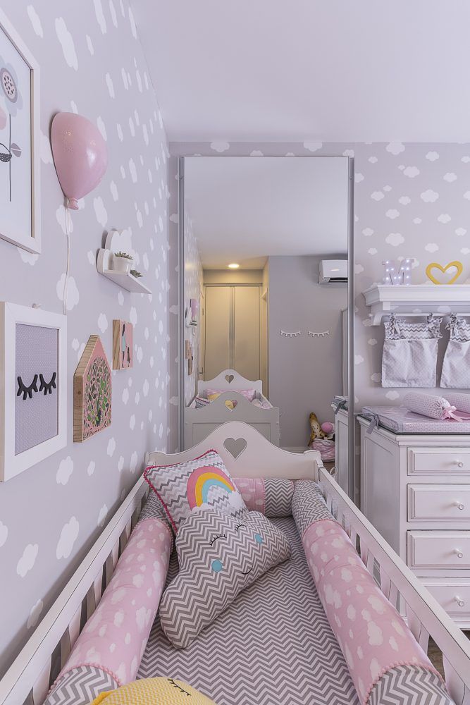 quarto de bebê para menina 